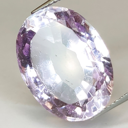 18.53ct Amethyst oval cut 18.09x13.75mm