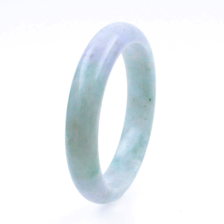 Jade Jadeite Bracelet bicolore vert et violet