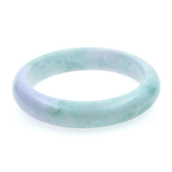 Jade Jadeite bracelet bicolour green and purple