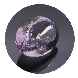 65.74ct Pink Amethyst from France 31.71x20.28mm