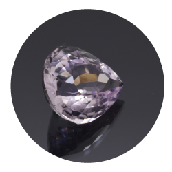 8,91 ct  Kunzite Pear Cut