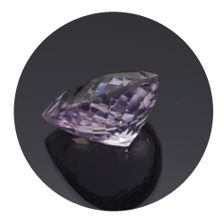 8,91 ct  Kunzite Taille Poire