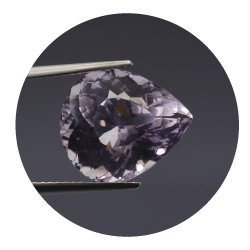 8,91 ct  Kunzita Talla Pera