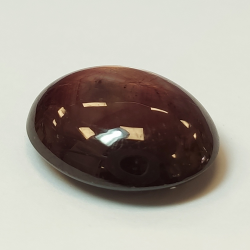 Cabochon ovale Rubis étoilé 24,11 ct 18,85x15,74 mm