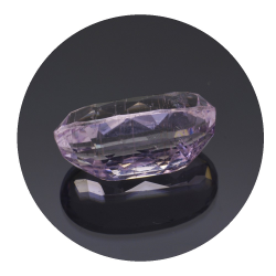 13,27 ct. Kunzite Oval Cut