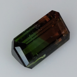 7,29 ct Turmalin im Smaragdschliff, 14,04 x 8,30 mm