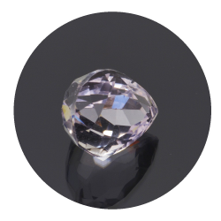 7,49 ct .Kunzit Birne