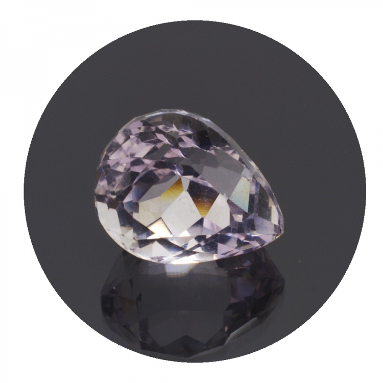 7,49 ct  kunzite Goccia