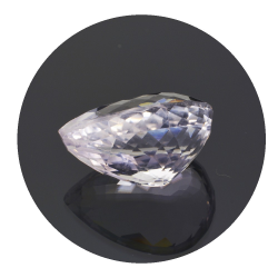 13,09 ct .Kunzit Birne