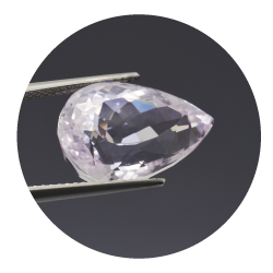 13,09 ct Kunzite Poire