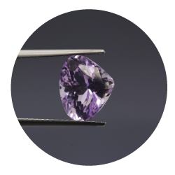 13,09 ct kunzite Goccia