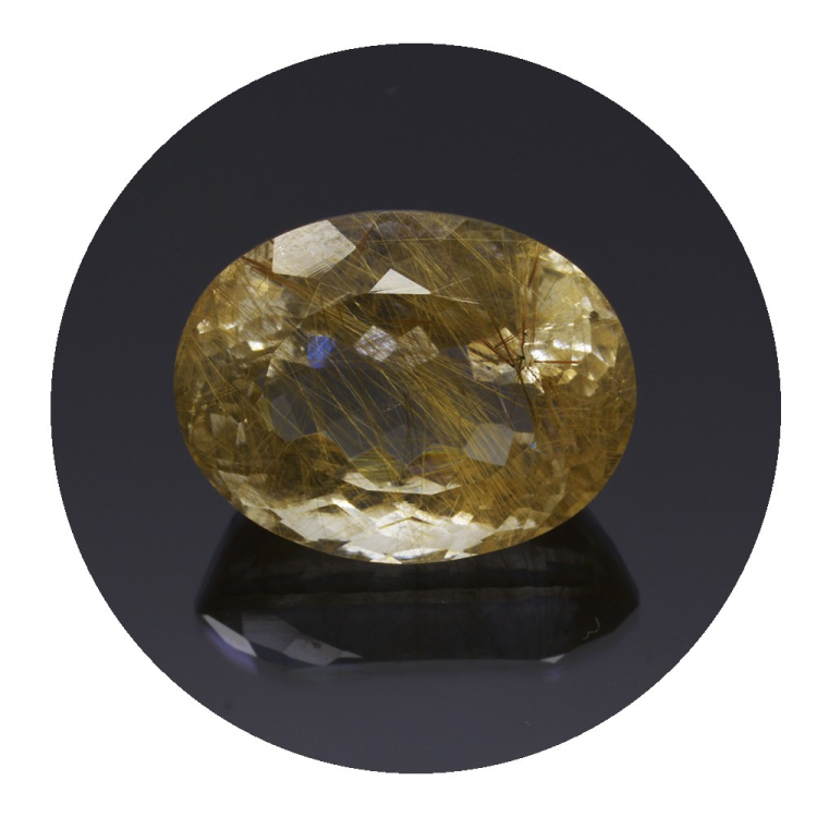 20,01 ct .Rutilquarz Oval