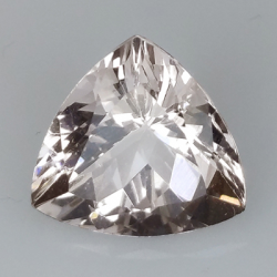 5,45ct Morganita talla Trilliant 12,08 x 11,90 mm