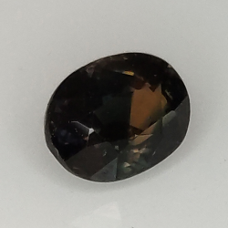 1.02ct Zafiro fiesta talla oval 6.28 x 4.79 mm