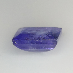 2.44ct Blue Tanzanite Princess Cut 7.98 x 7.31mm