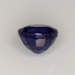 1.23ct Sapphire round cut 5.80 x 5.74 mm