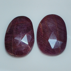 28,71 ct Rubin im Ovalschliff 20,99 x 14,30 mm