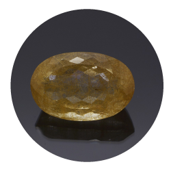 22,98 ct. Quartz rutilé Ovale