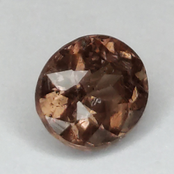 1.10ct Champagne Garnet Oval Cut 6.07x5.33mm