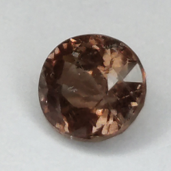 1.10ct Champagne Garnet Oval Cut 6.07x5.33mm