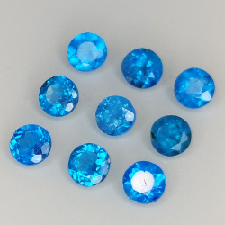 1ct Apatite Coupe Ronde 2,75-4,05mm