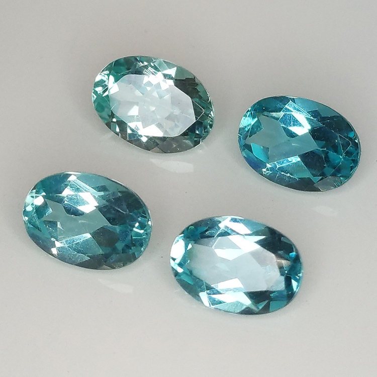 1 pezzo di apatite con taglio ovale7x5mm