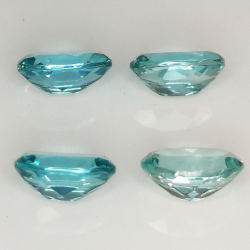 1pc Apatite Taille Ovale 7x5mm