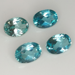 1pc Apatite Taille Ovale 7x5mm