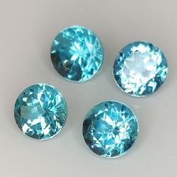 1ct Apatite Coupe Ronde 5,5mm