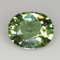 1 pezzo di apatite con taglio ovale 10x8 mm