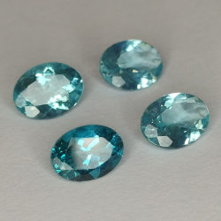 1pc Apatite Taille Ovale 8x6mm