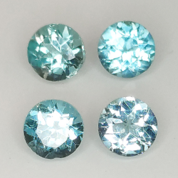 1ct Apatite Coupe Ronde 3,9-4,0 mm