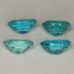 1pc Apatite Oval Cut 8.5x6.5mm