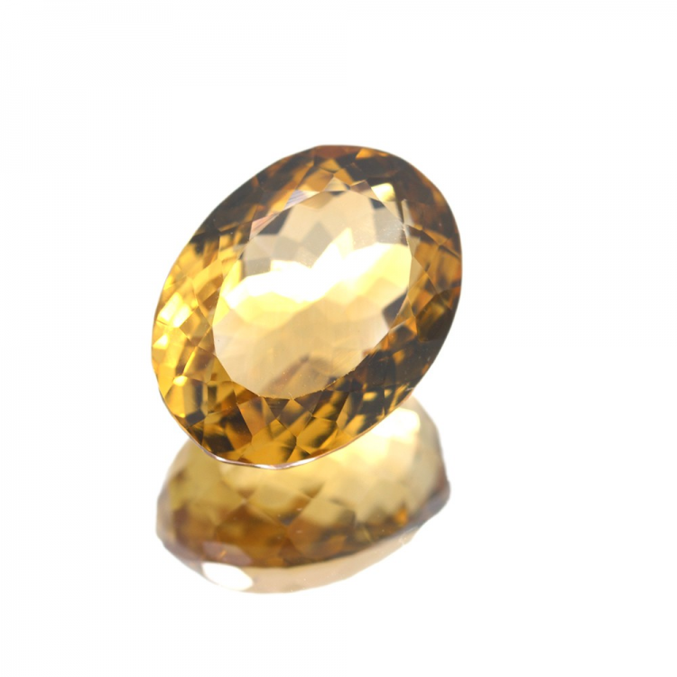 11,47 ct. Citrine Ovale