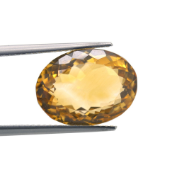 11,47 ct. Citrine Ovale