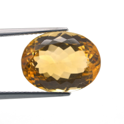 12,50 ct. Citrine Ovale