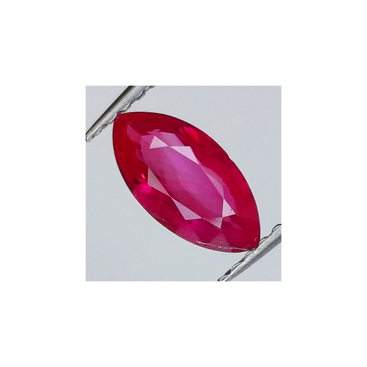 0.96ct Pigeon's Blood Ruby Marquis Size 8.76x4.49mm