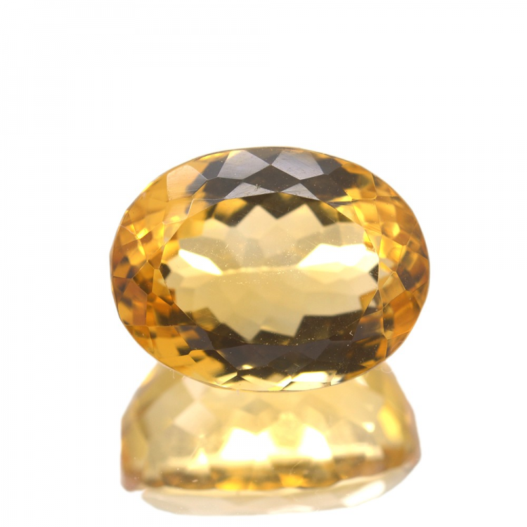 12,50 ct. Citrino Ovale