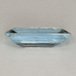 1.62 ct Aquamarine rectangular cut 10.85 x 6.02 mm