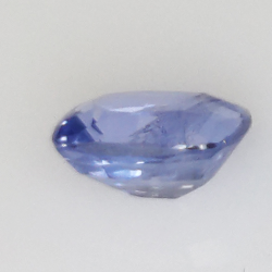 0.97 ct Blue Sapphire Cushion Cut 6.34 x 4.90 mm