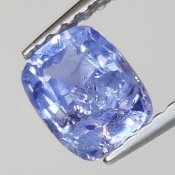 0.97 ct Blue Sapphire Cushion Cut 6.34 x 4.90 mm