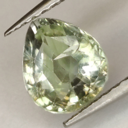 1.13ct Tanzanita talla pera 7.26x6.05mm