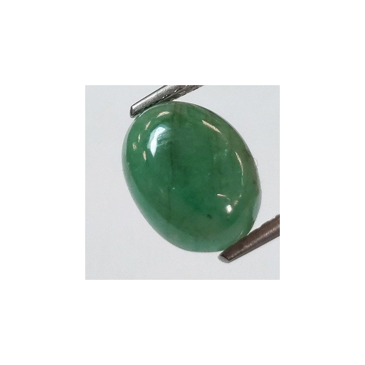 2.76ct Emerald Oval Cut Cabochon 10.31x7.81mm