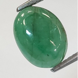 2.76ct Emerald Oval Cut Cabochon 10.31x7.81mm