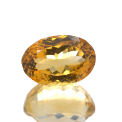 12,33 ct.  Citrino Talla Oval