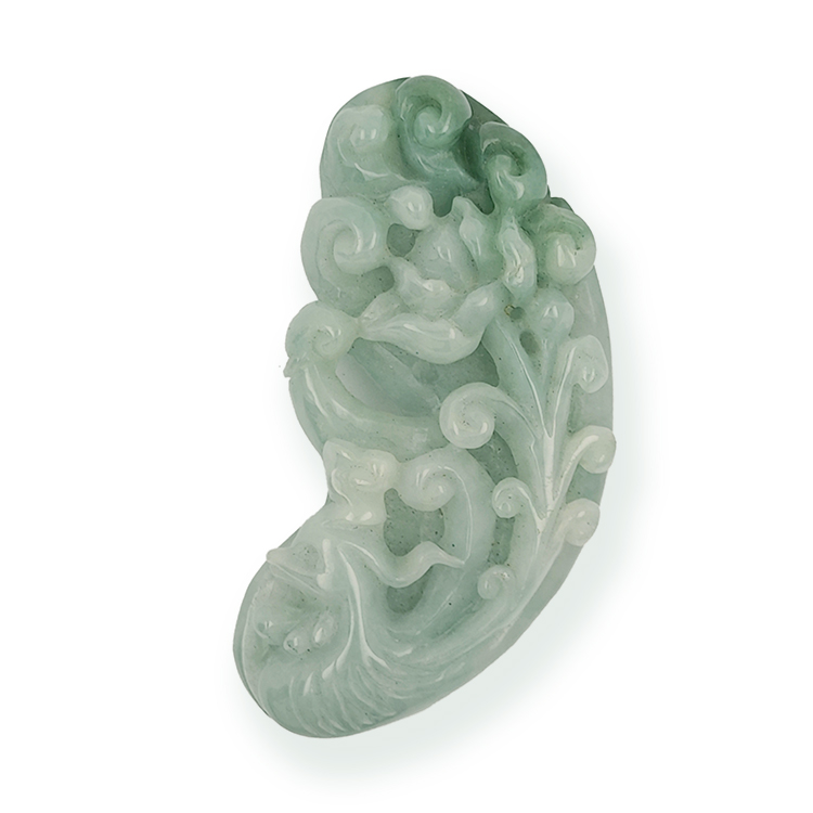 Colgante Vegetal de Jade