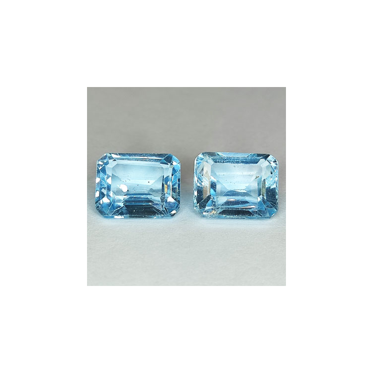 12ct Topaz Emerald Cut 11x9mm