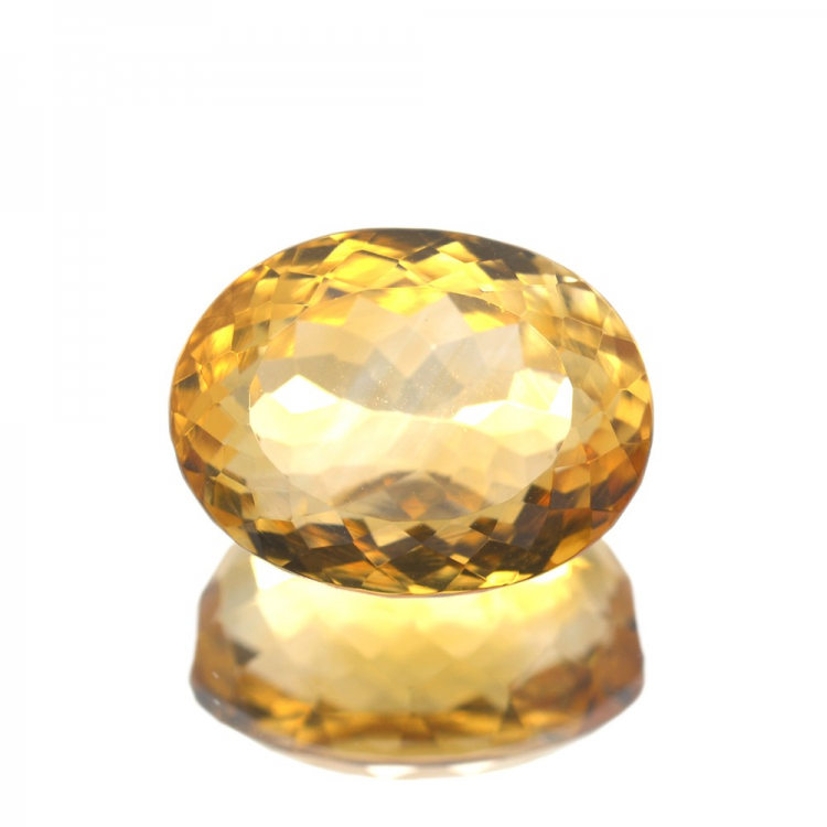 14,63 ct. Citrine Ovale