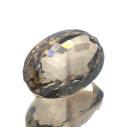 49,80 ct.  Cuarzo Ahumado Ovalada