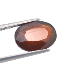 5,83 ct. Hessonite Garnet Oval Cut